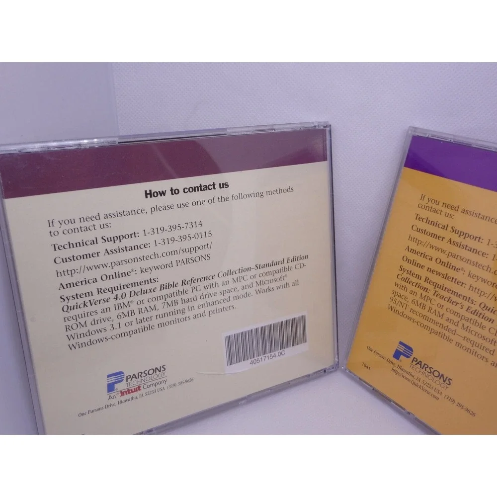 QuickVerse 4.0 Bible Reference‎ Collection Standard & Teacher's Edition CD-ROM